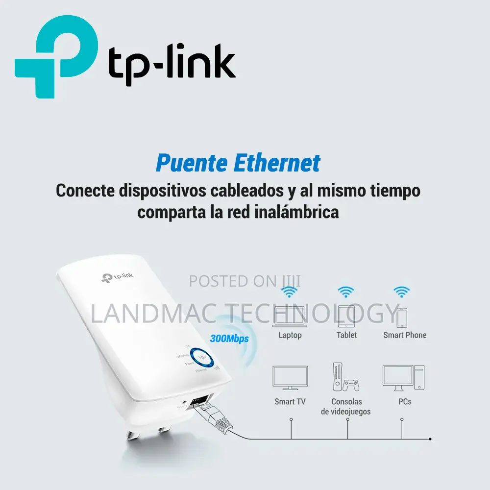 Tp-Link TL-WA850RE 300mbps Wi-Fi Range Extender