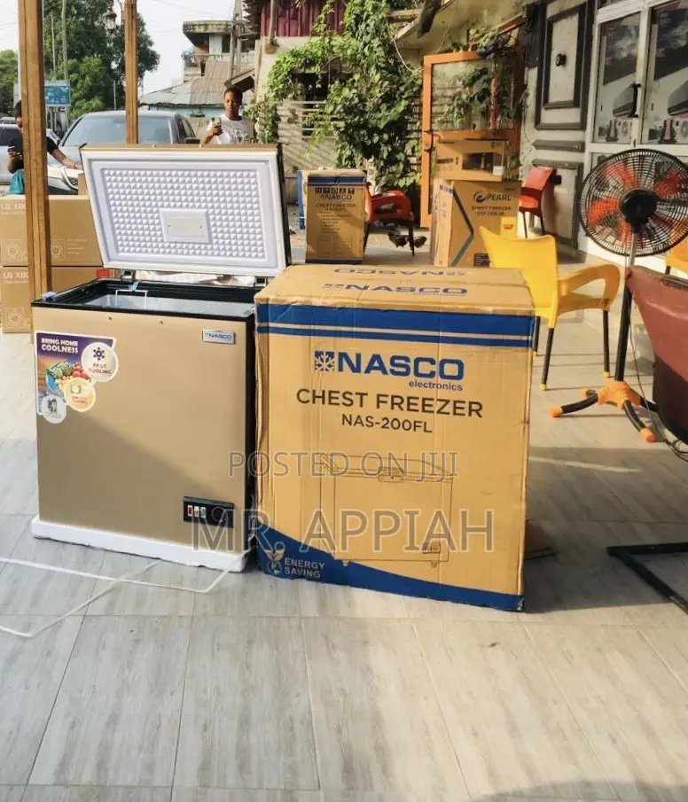 Durable Nasco Nas200fl 150ltr Single Door Freezer(Gold).
