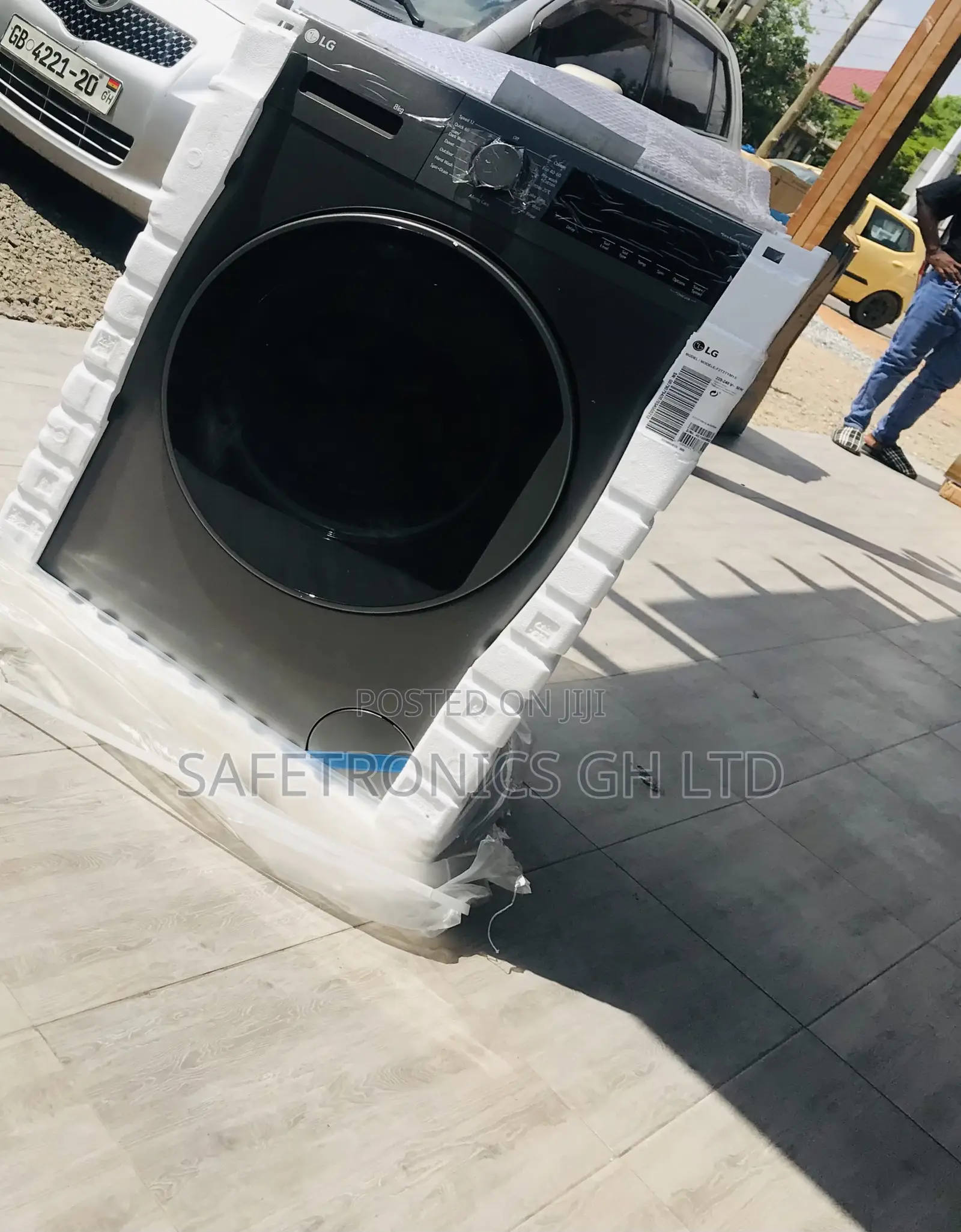 Fast LG Washer Gray 4V5RGP2T 10,5/7kg Front Load LG