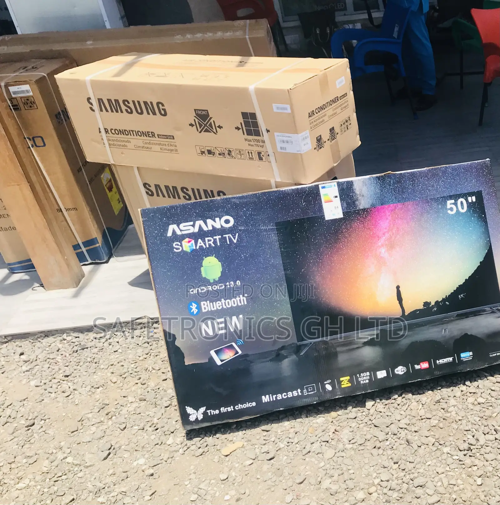 Fresh in Box Asano Smart UHD 50 Inch Crystal Tv
