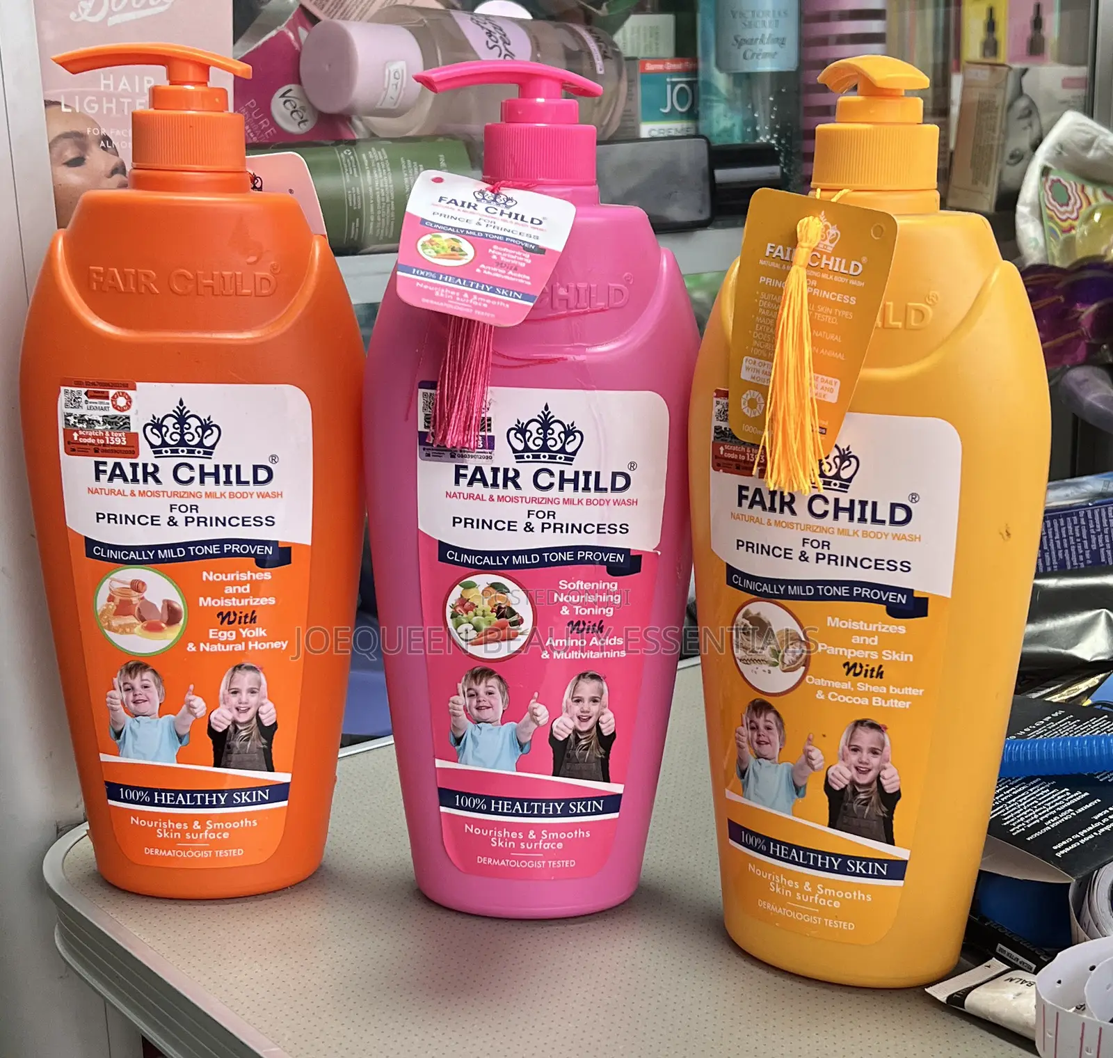 Fair Child Moisturizing Milk Body Wash