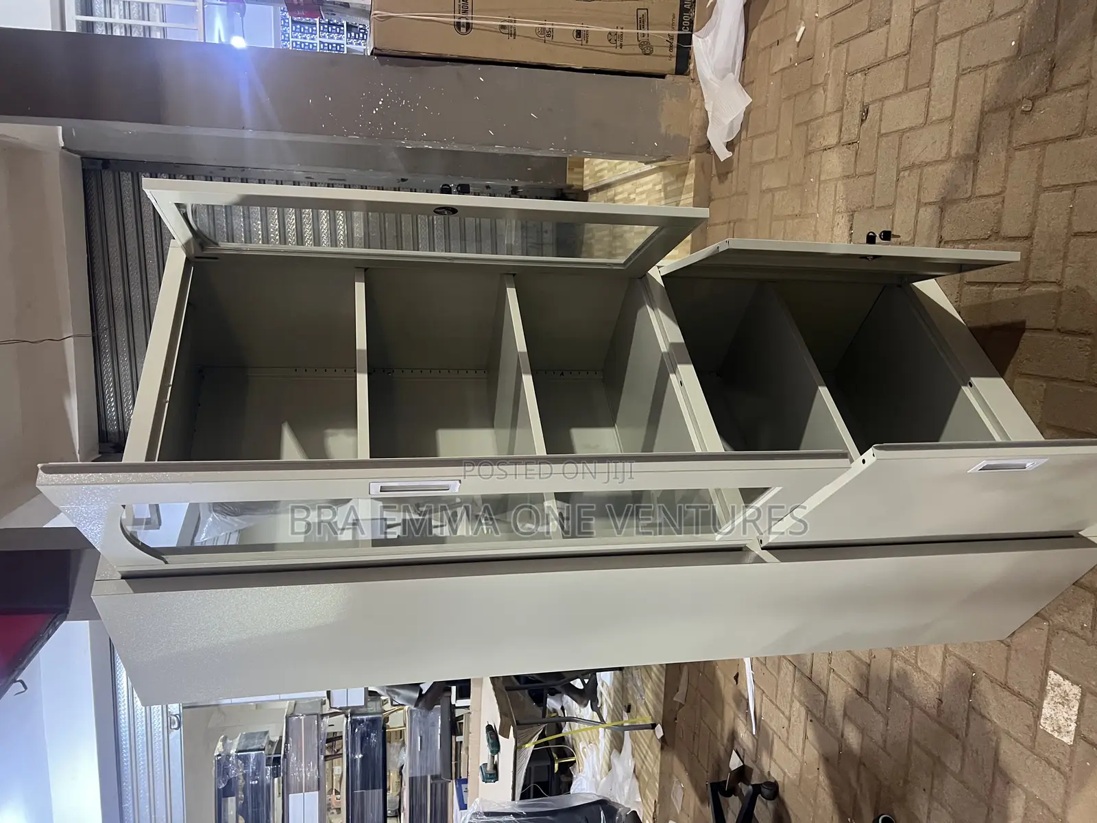 Metallic Office Cabinet