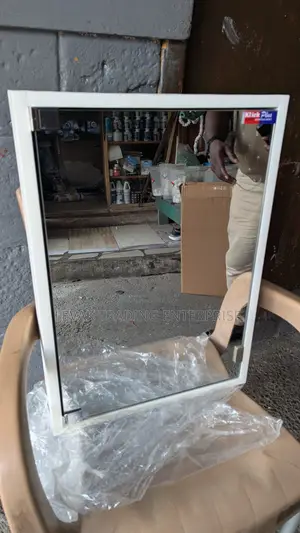Cabinet Mirror _ Mirror With Shelves