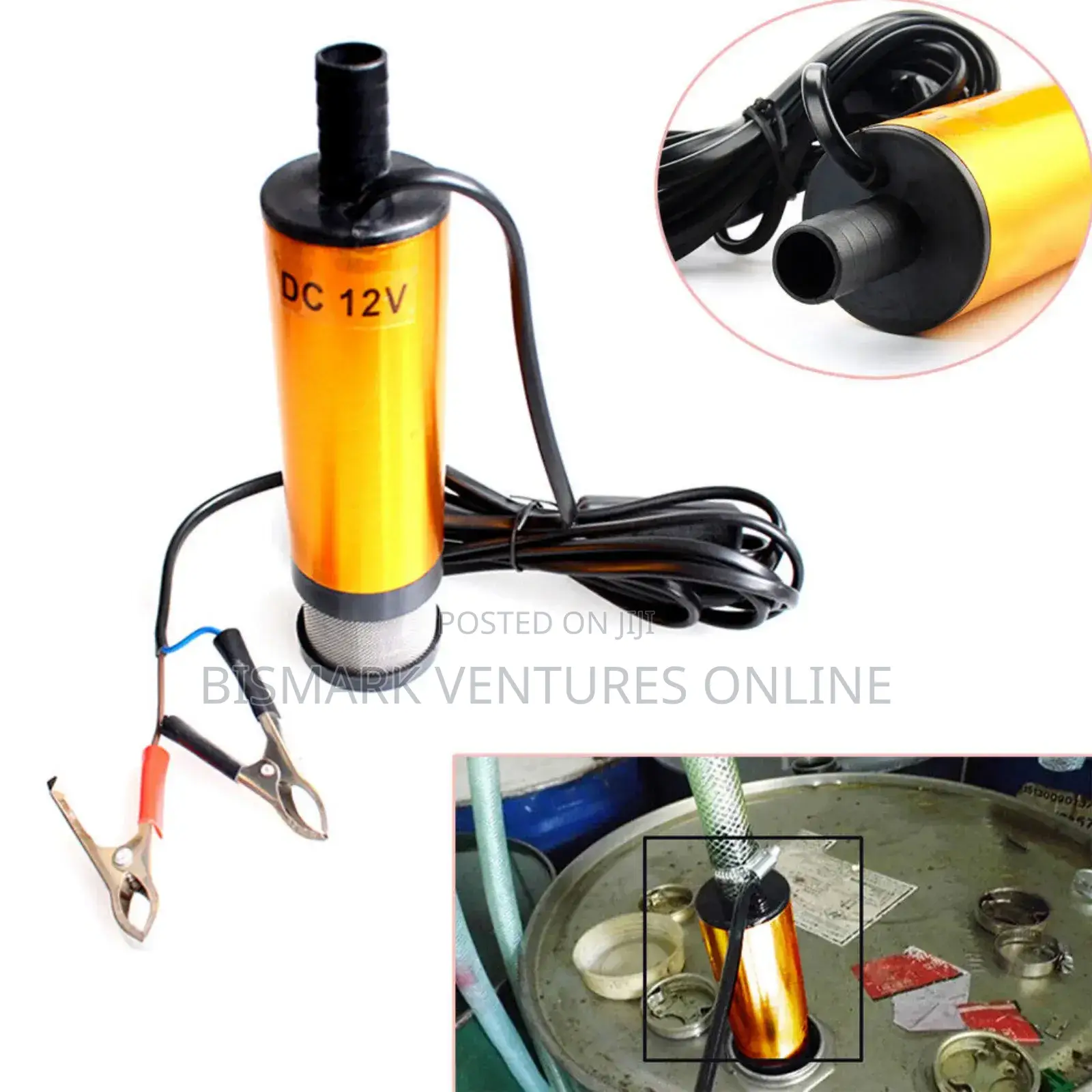 Mini Power Small Pump 12V Portable Electric Oil Pump