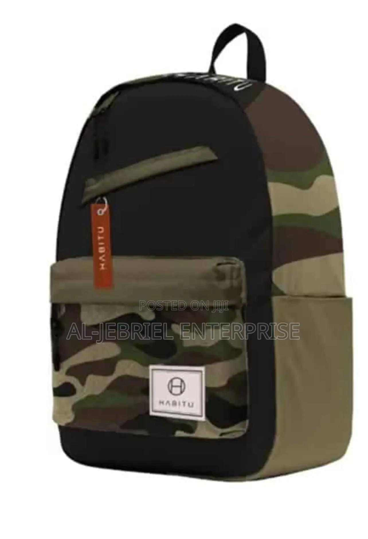 Habitu Polyester Backpack 15.6′′ Camouflaged