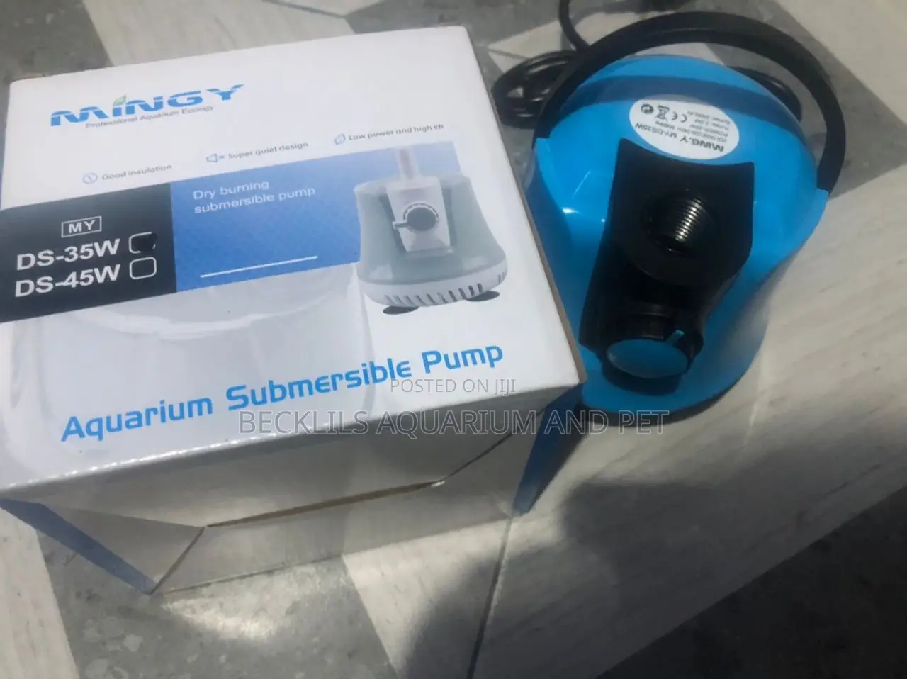Mingy Submersible Pump With a Regulator