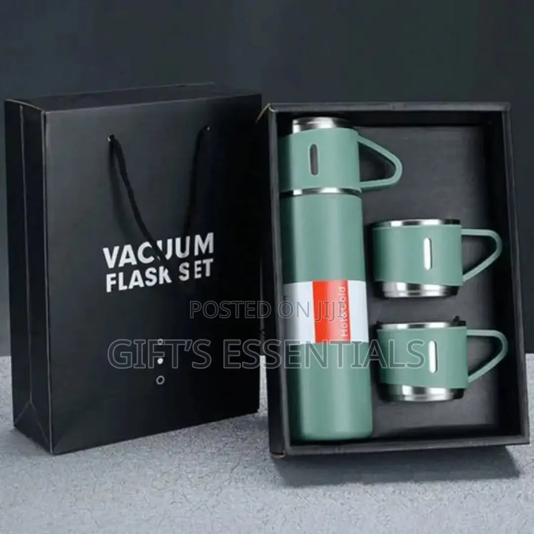 3-in-1 Vacuum Flask Set