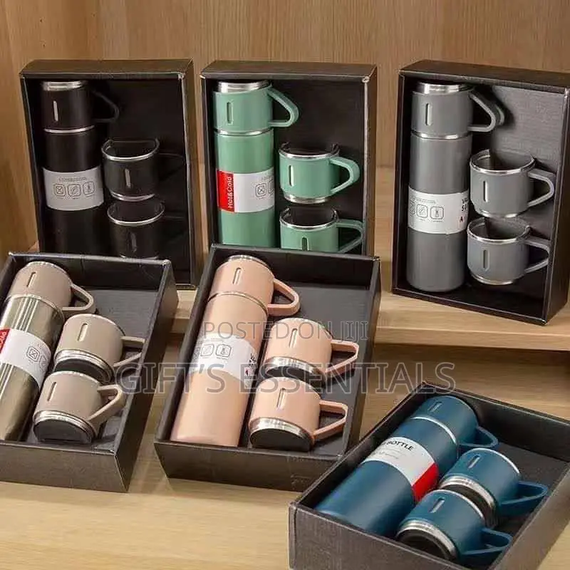 3-in-1 Vacuum Flask Set