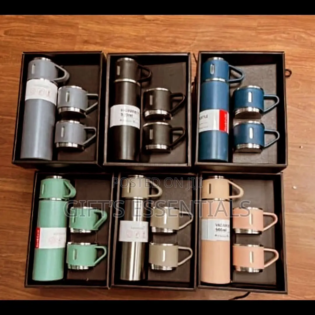 3-in-1 Vacuum Flask Set