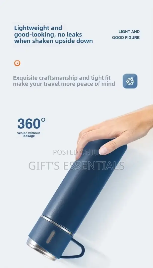 3-in-1 Vacuum Flask Set