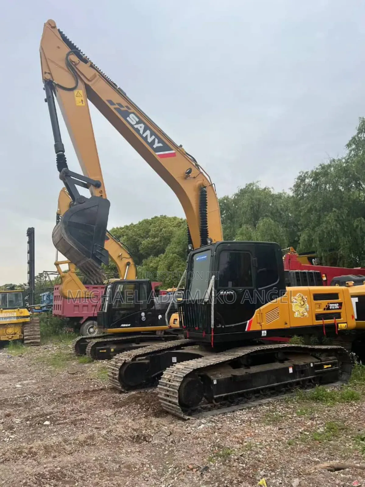 Powerful Sany Sy215c Excavator