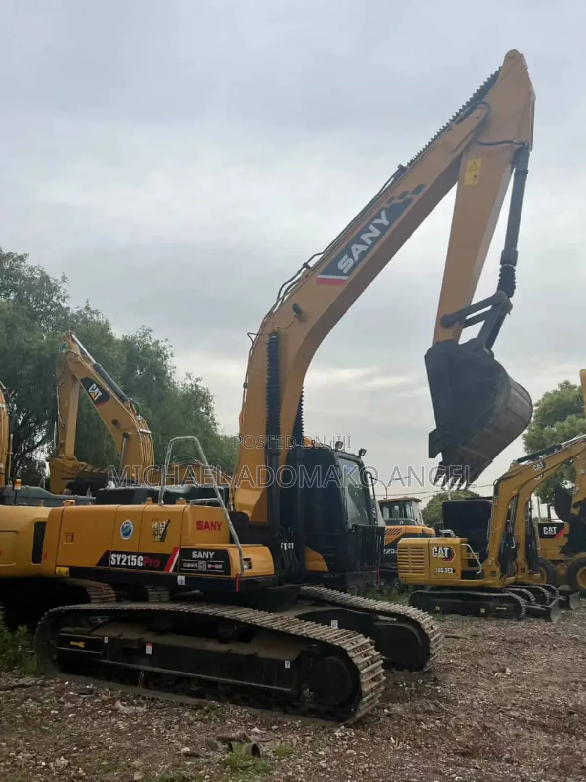 Powerful Sany Sy215c Excavator