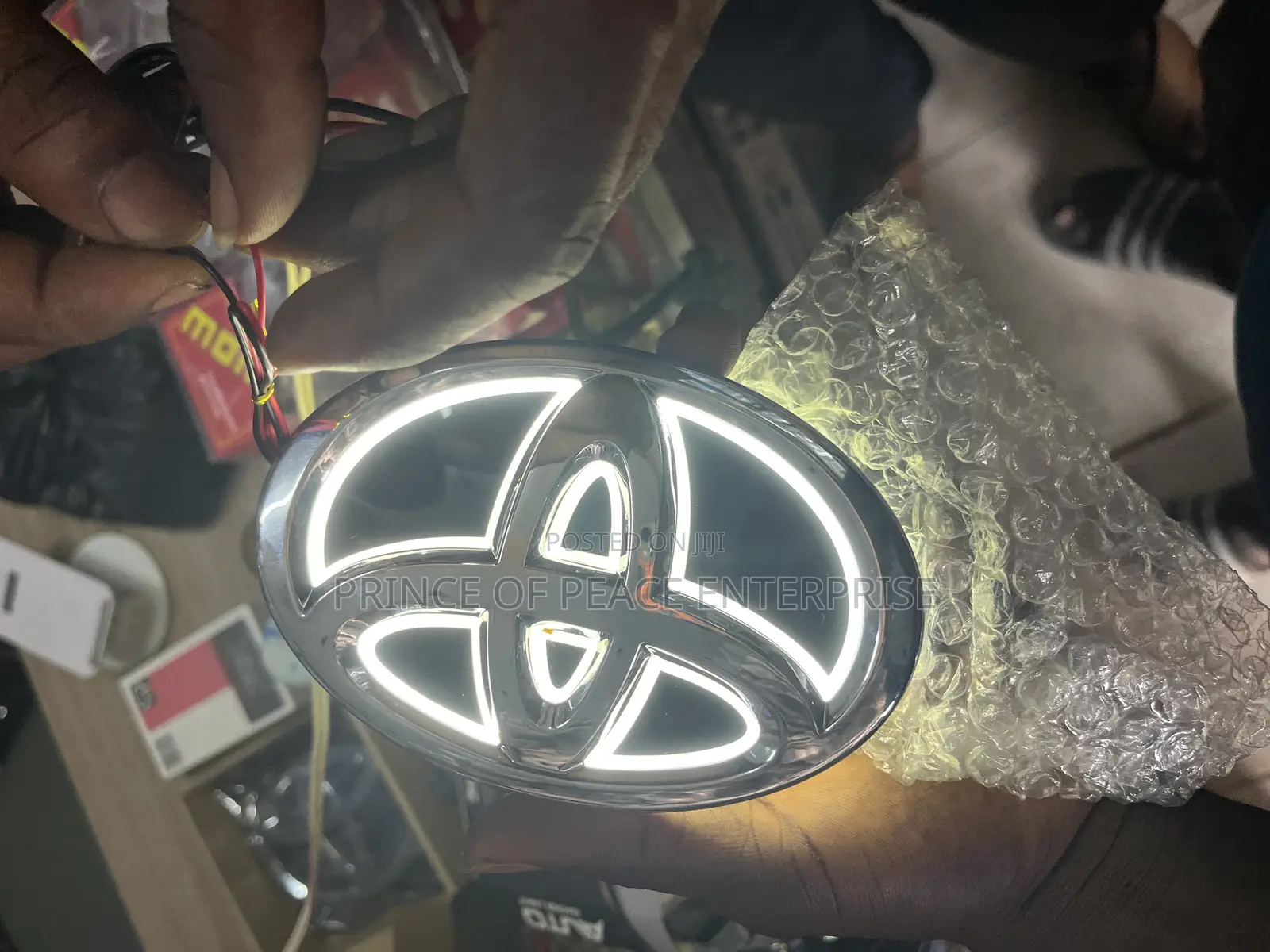 Toyota Corolla 2011 2012 2013 Front LED Crown (White, Blue