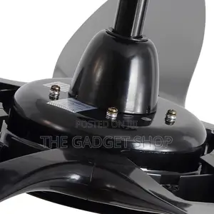 LED Ceiling Fan Black