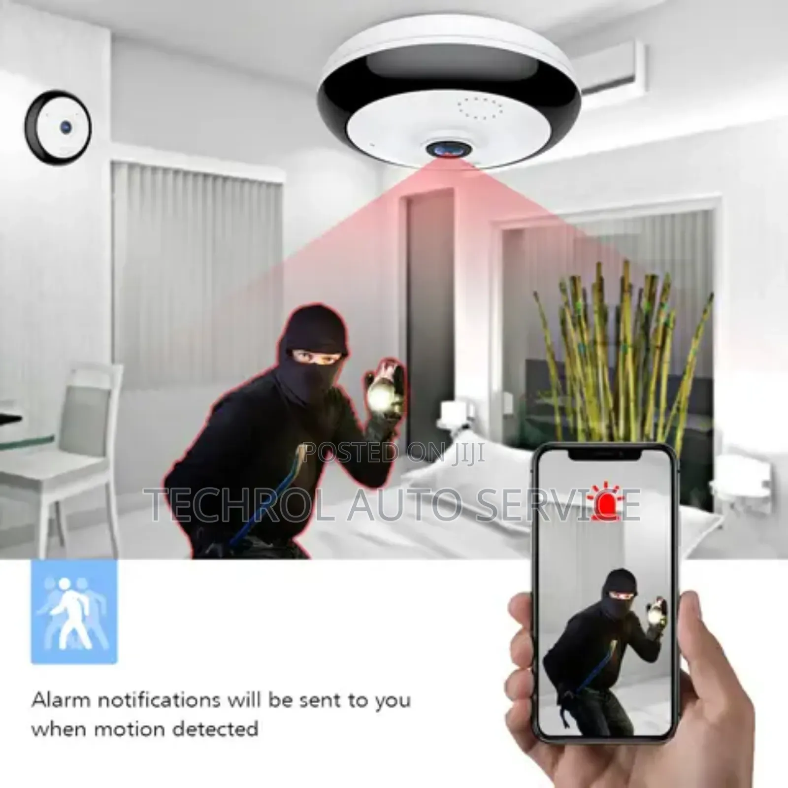 V380 Pro Indor N Otdoor Camera,3MP With 2 WAY Voice Function