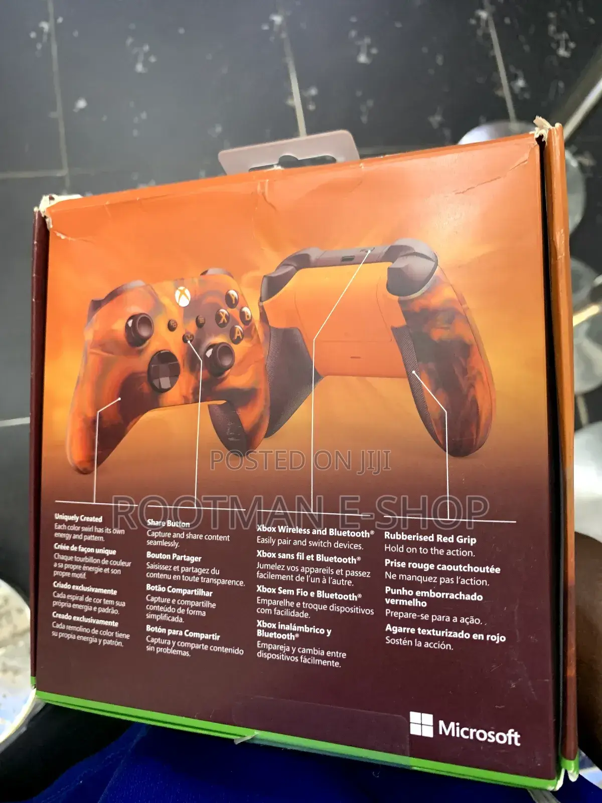 Xbox Wireless Controller – Fire Vapor Special Edition