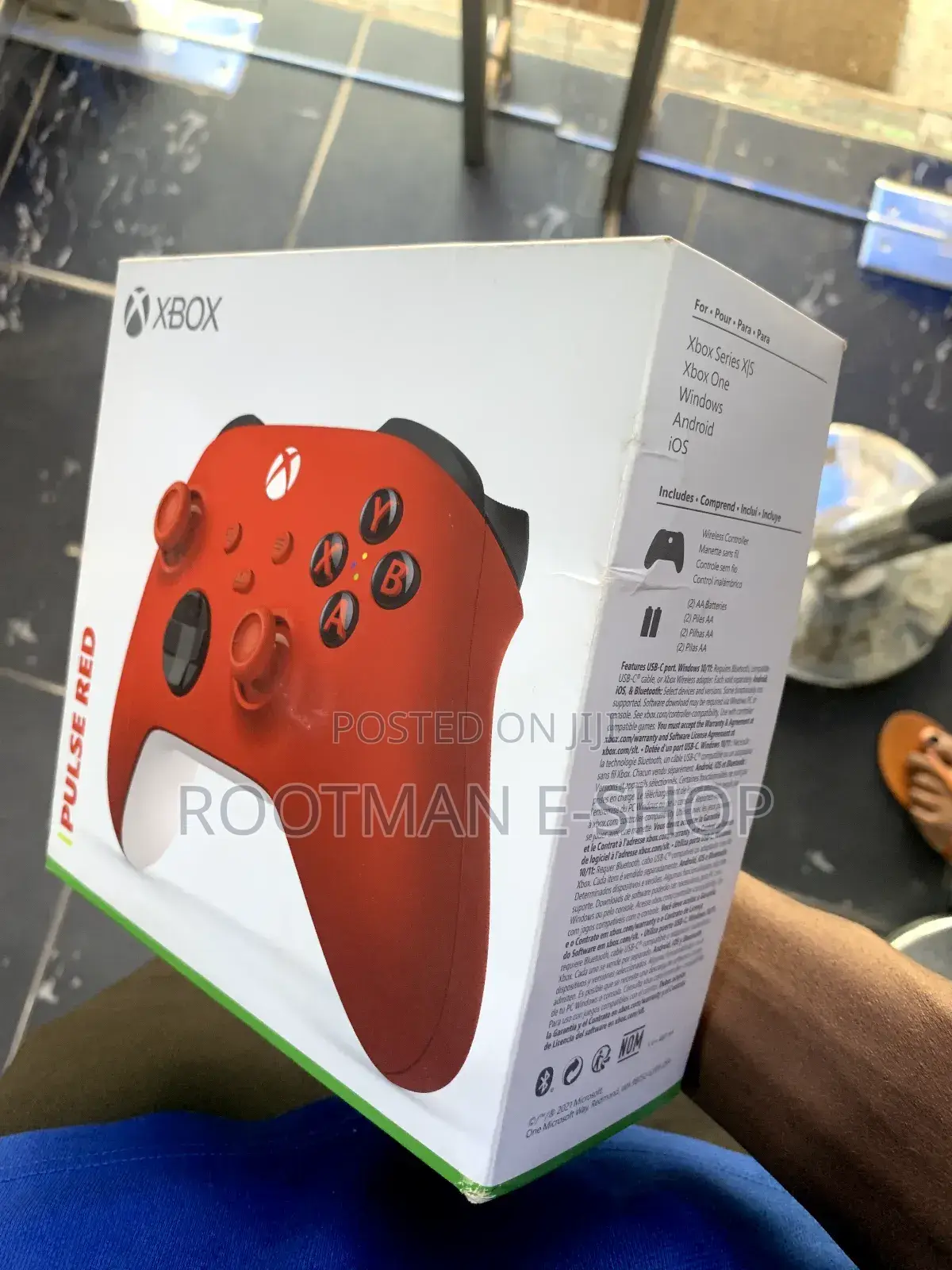 Xbox Wireless Gaming Controller – Pulse Red Series X|S One