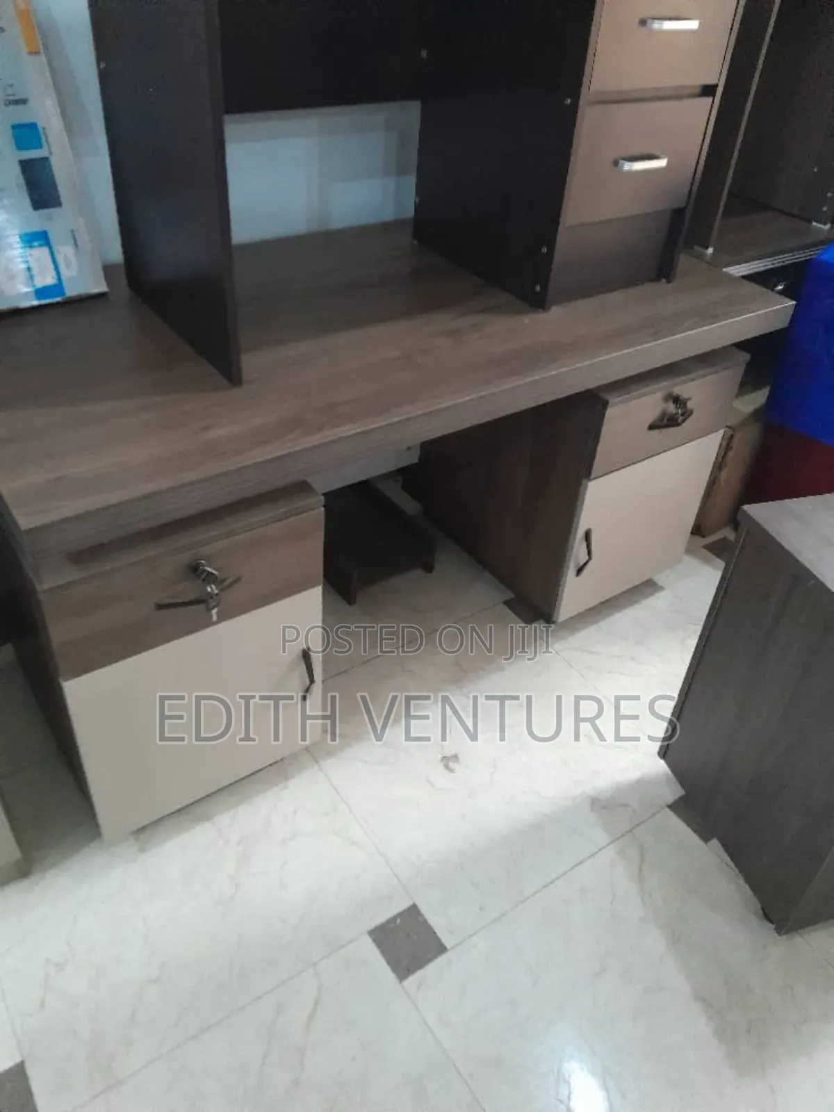 Heavy Wooden Office Table
