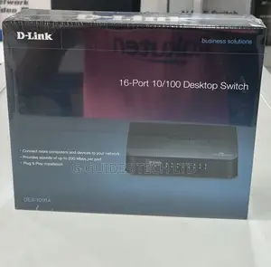 16-Port D-Link Switch, D-Link 16-Port Desktop Switch