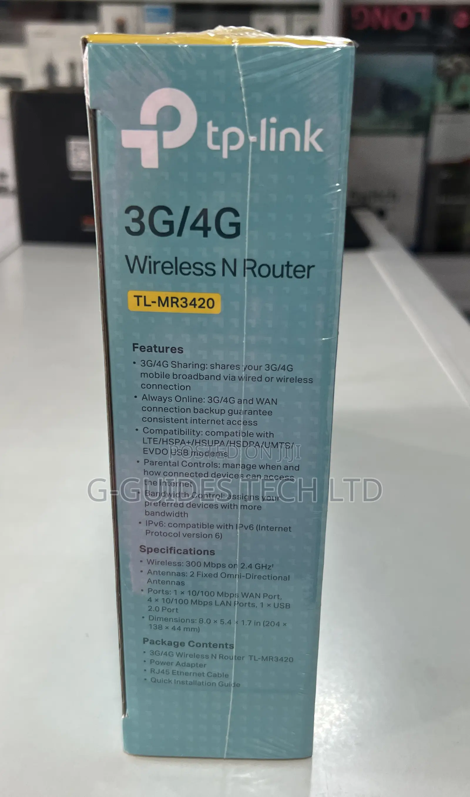 Tp-Link 3g/4g Wireless N Router With USB Sharing Port