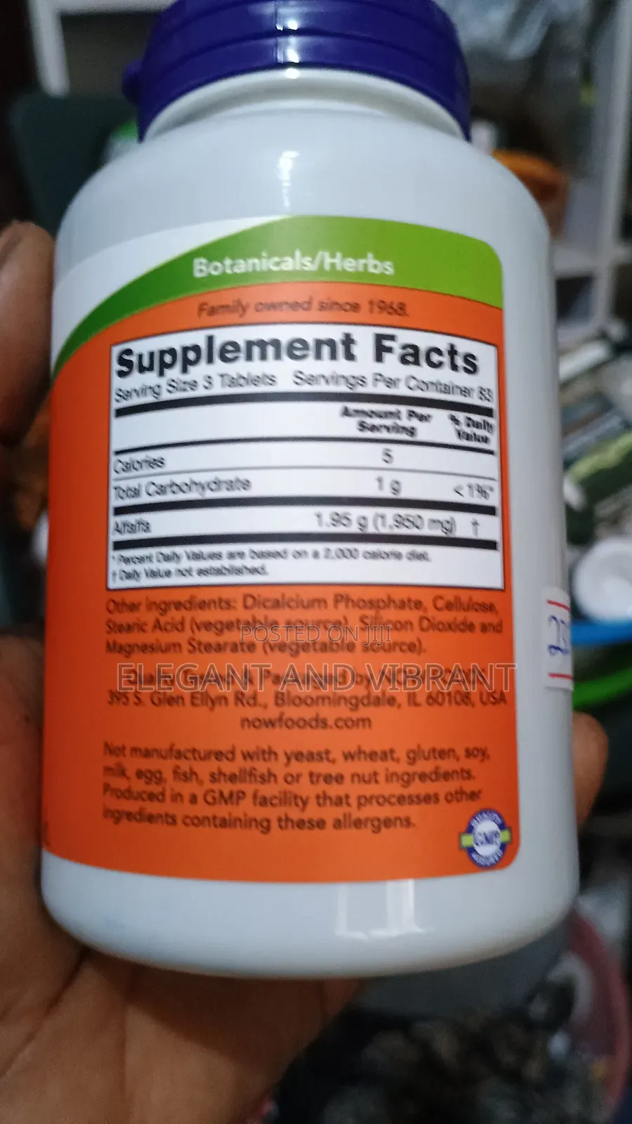 Now Alfalfa Supplements