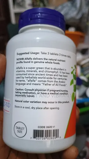 Now Alfalfa Supplements