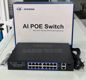 Jovision 16-Port Ai Gigabit Poe Switch (16fe Poe+2G+1sfp)