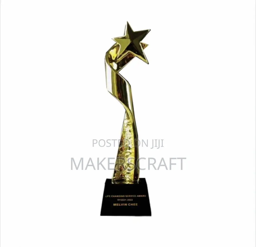 Crystal Award Plaques, Wooden Base Plaques