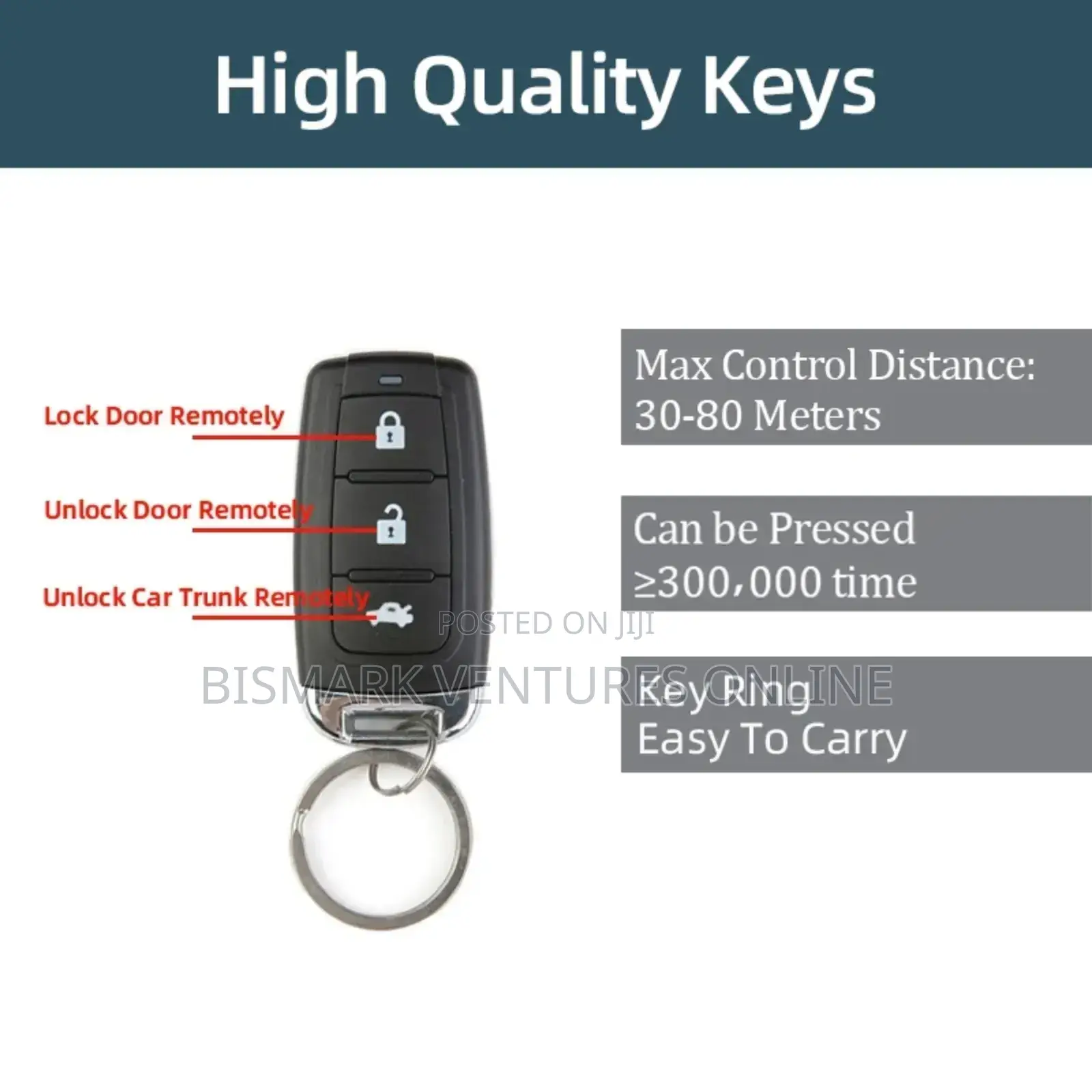 Universal Car Door Lock Trunk Release Keyless Entry System