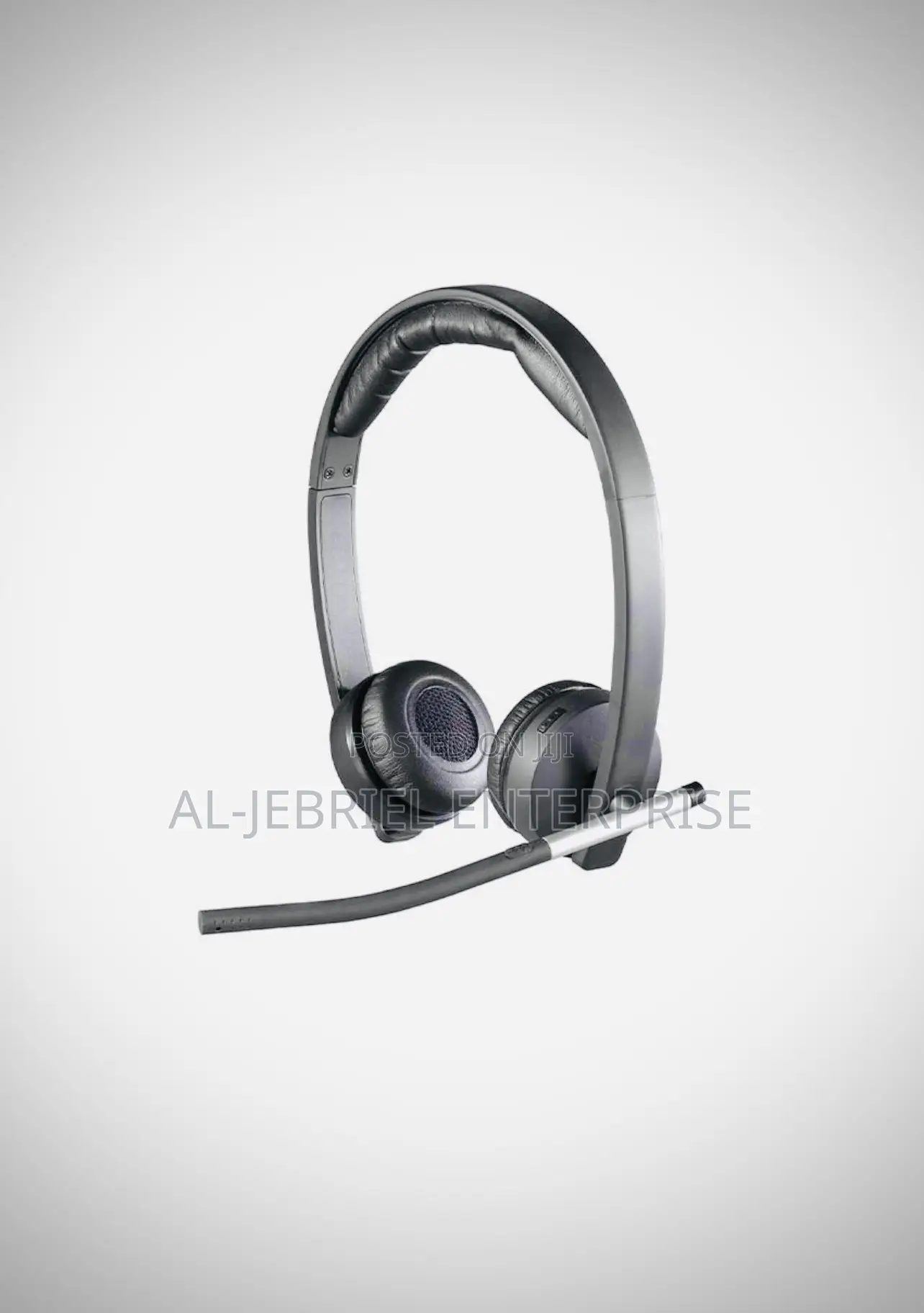 Logitech H820E Wireless Dual Stereo Headset — Black