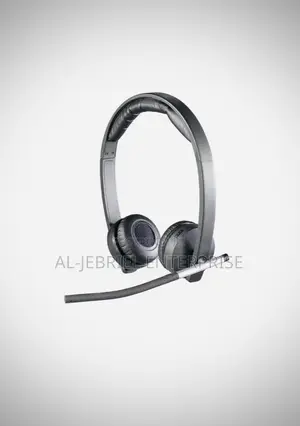 Logitech H820E Wireless Dual Stereo Headset — Black
