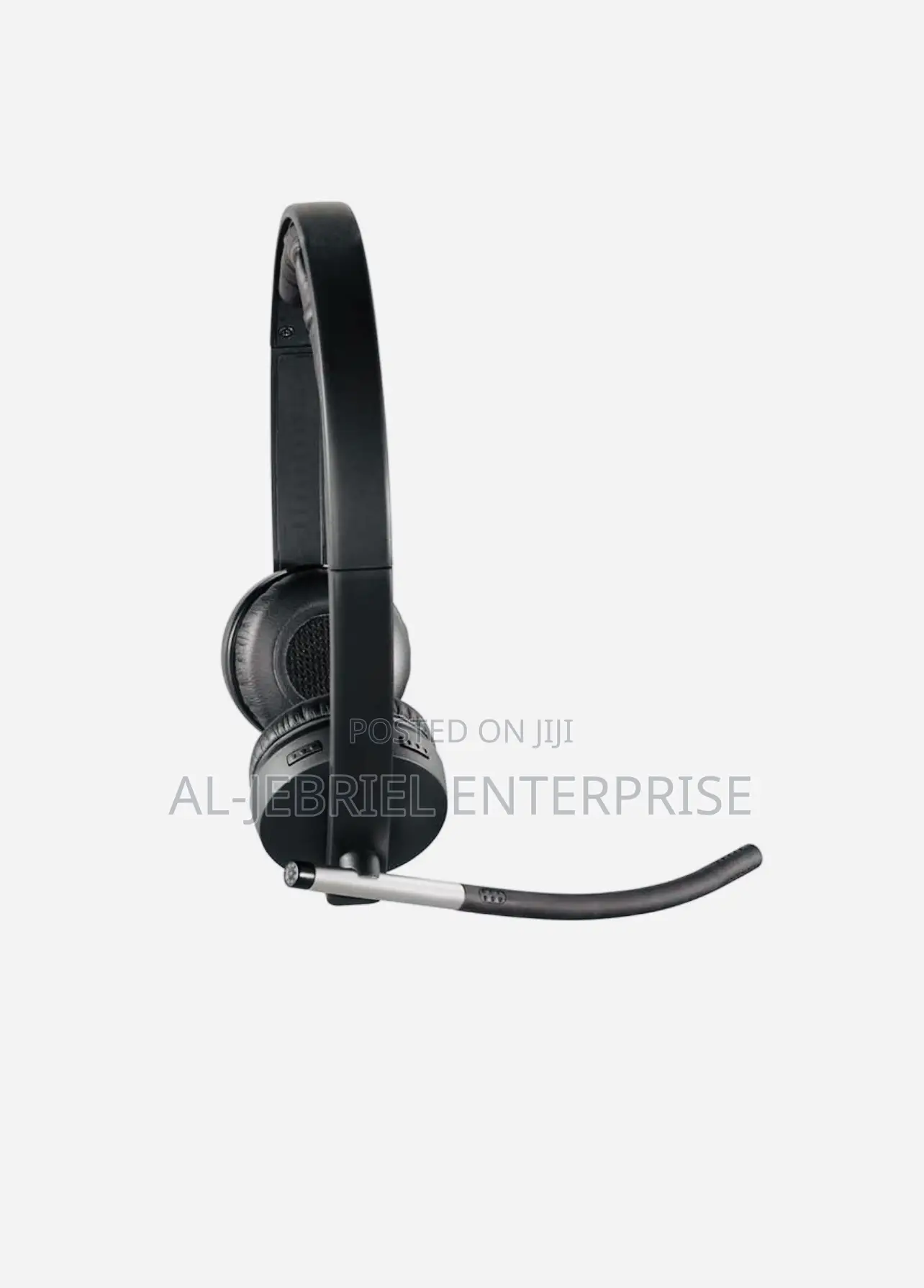 Logitech H820E Wireless Dual Stereo Headset — Black