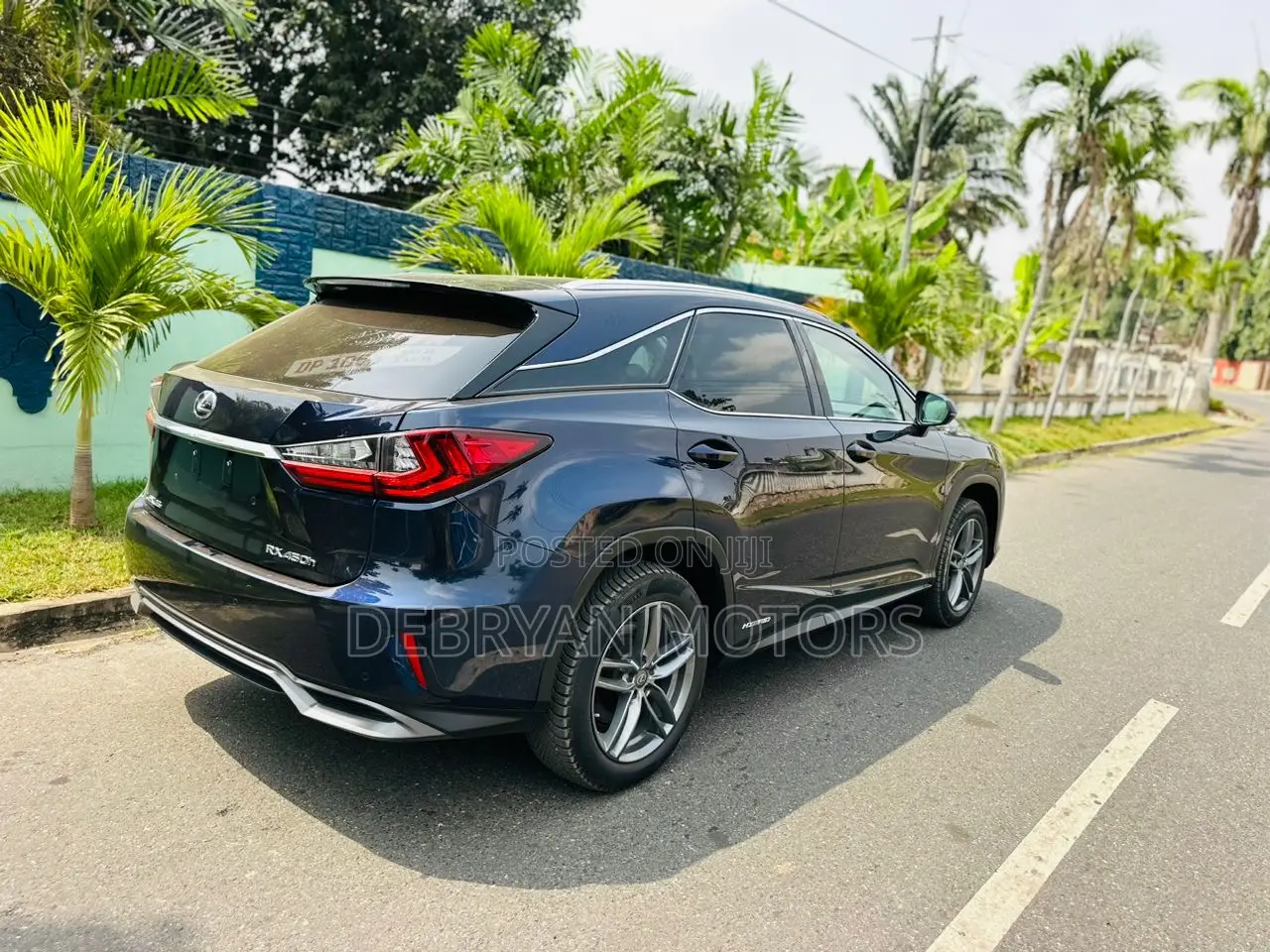 Lexus RX 450h 3.5 Hybrid AWD 2020 Blue