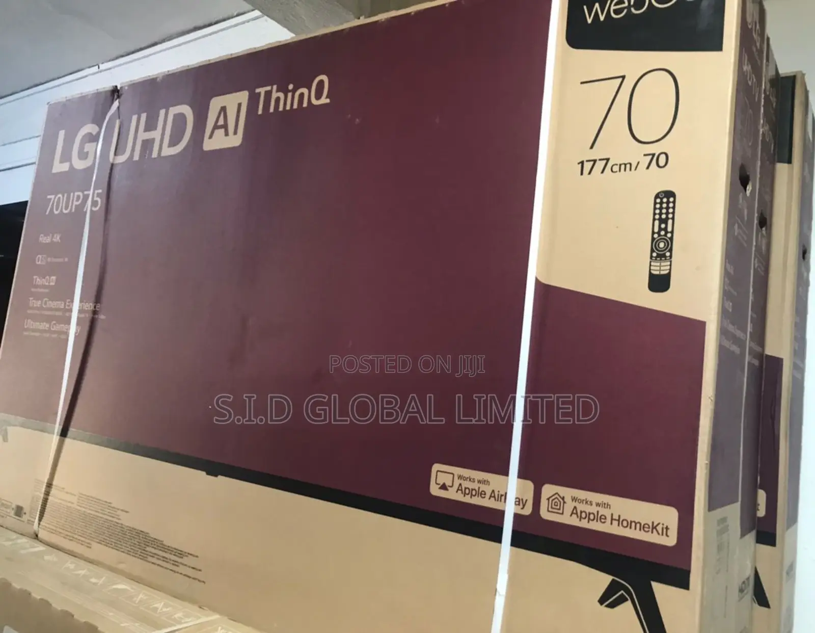 Watch Netflix and Enjoy With LG UP75 70” Smart UHD TV