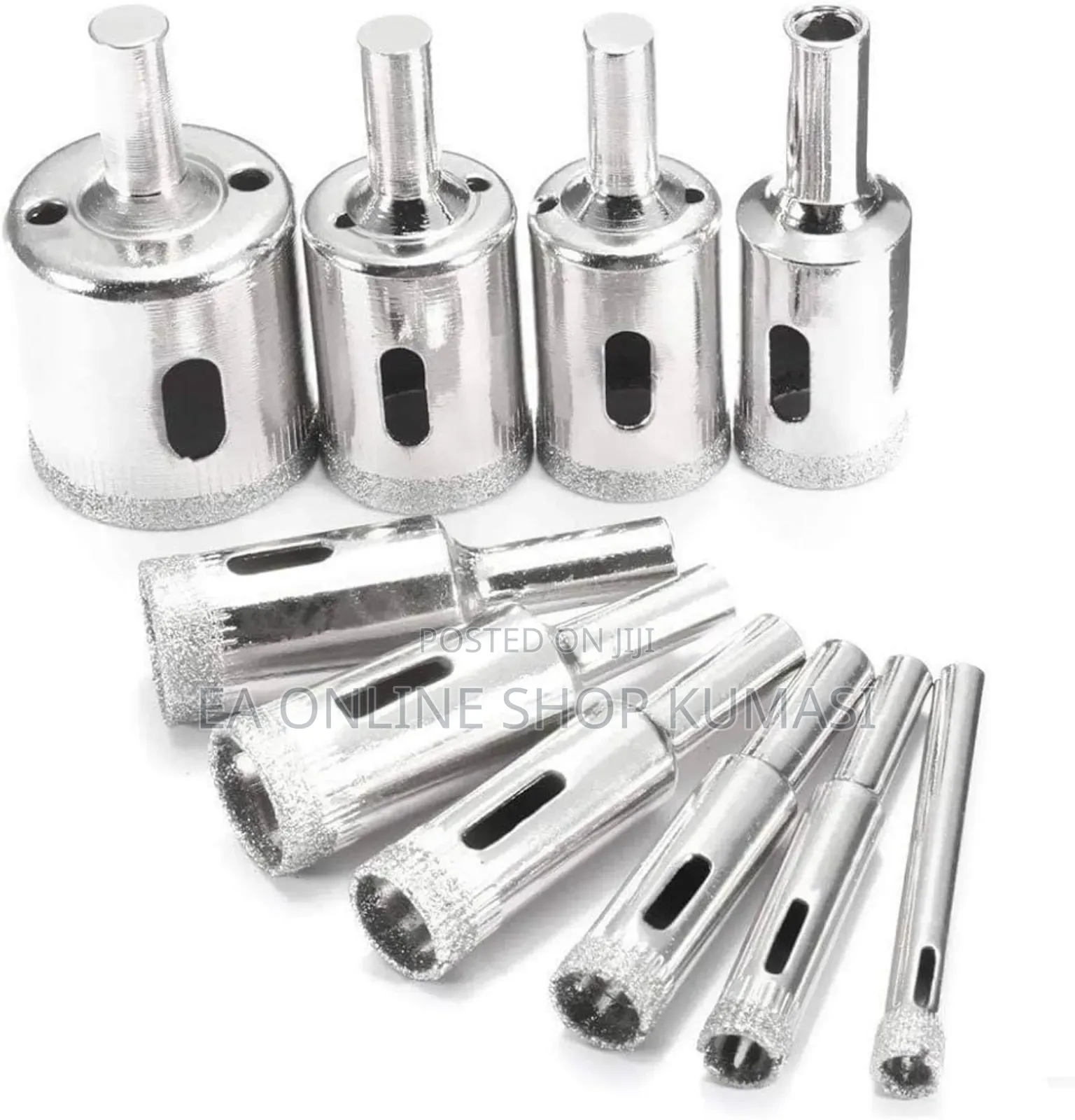 16 PCS of Drill Bit for Making Holes in Tiles and Glass