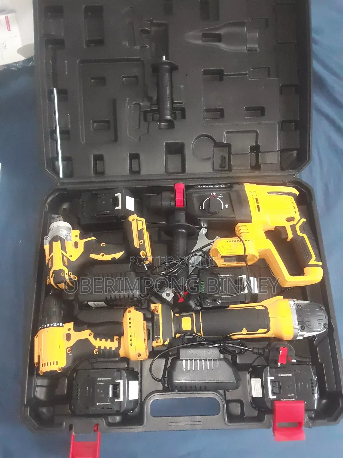 Combo Cordless Drilling Machine Kit Promotion