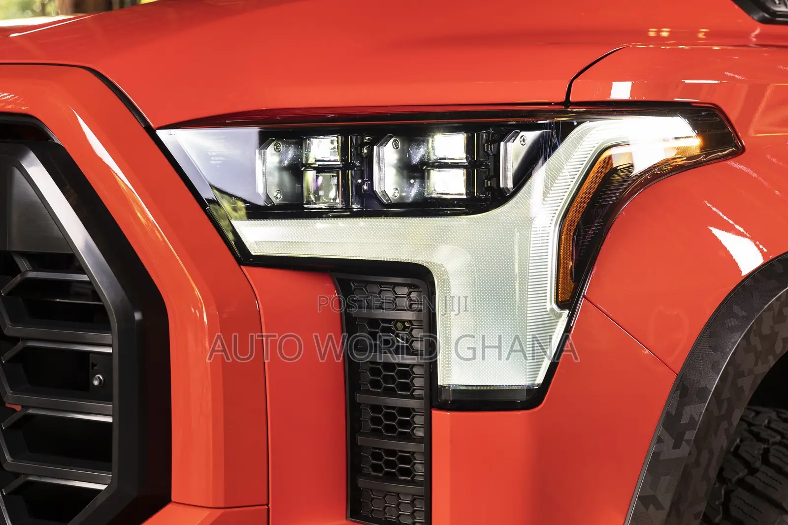 Toyota Tundra Original Headlight Left Driver Side 2021-2023