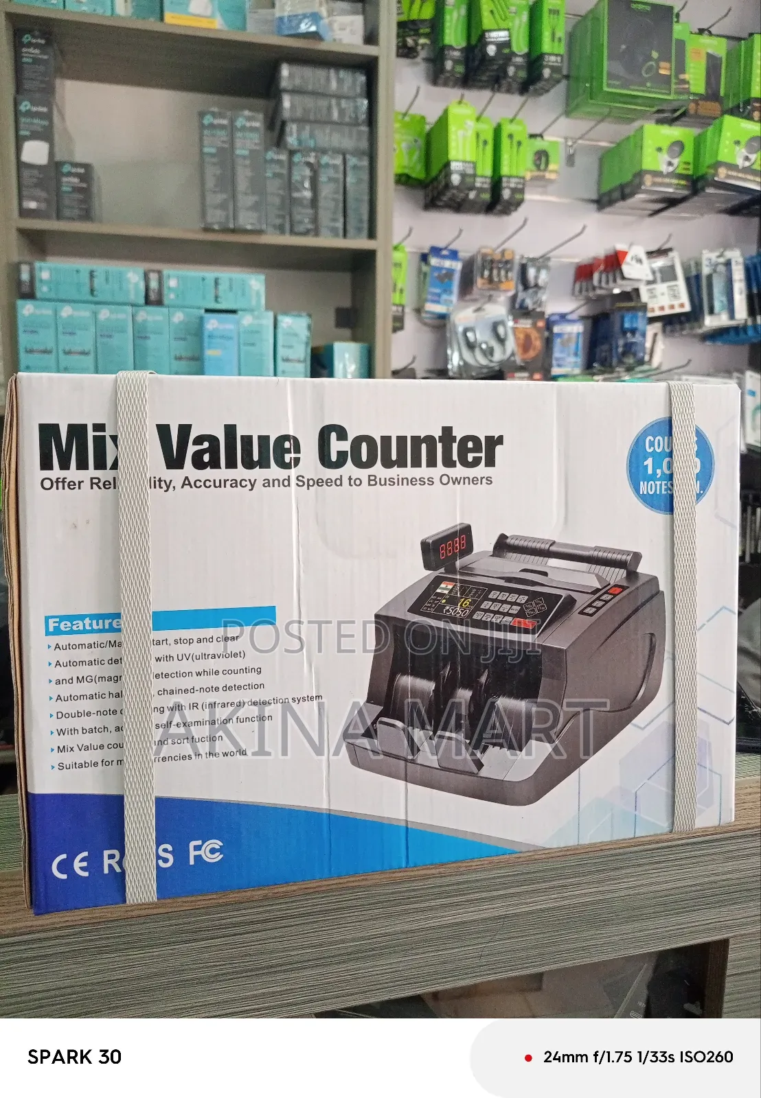 Al5500 Bill Counter Money Counting Machine