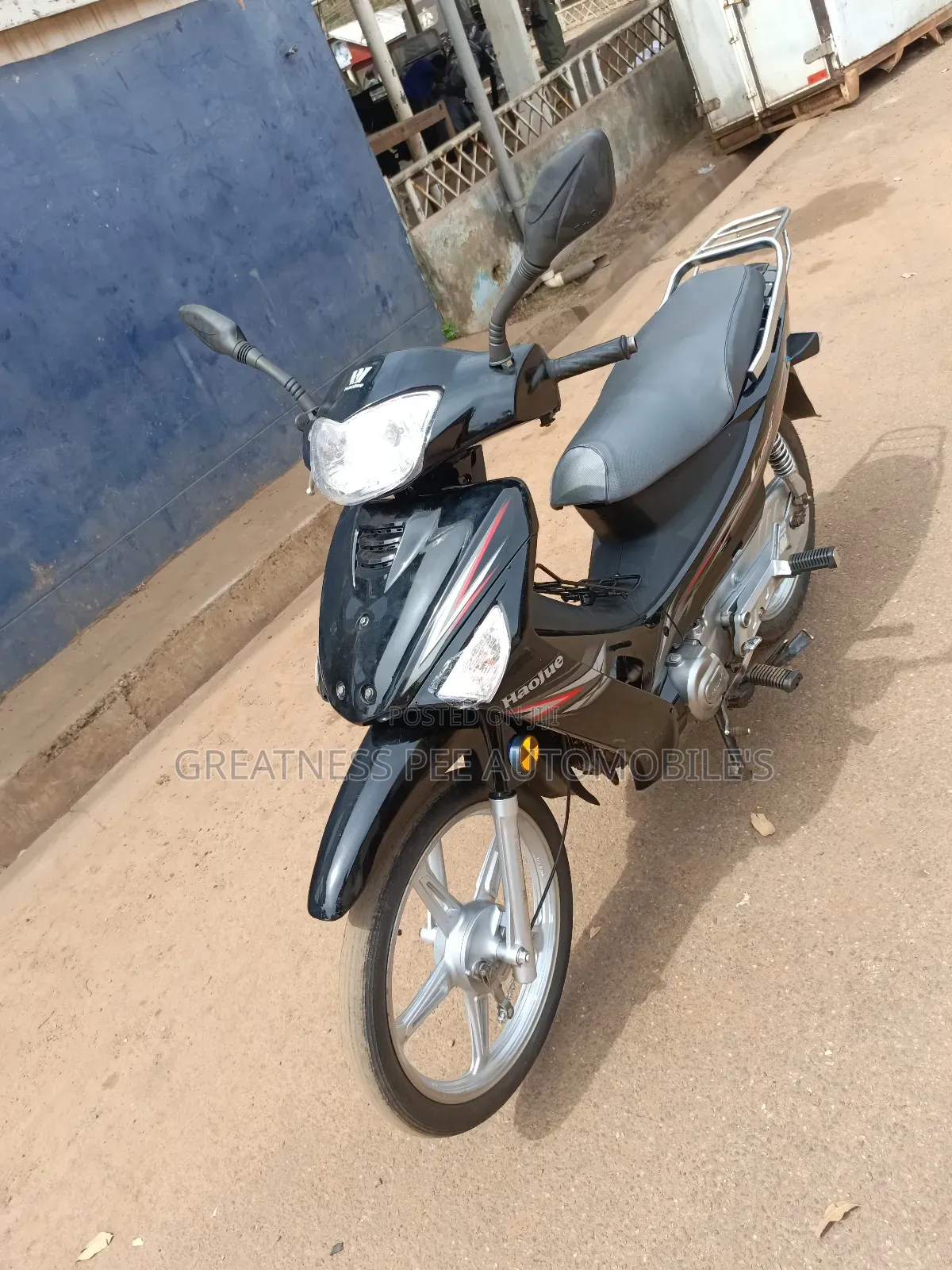 Haojue HJ110-2C 2020 Black