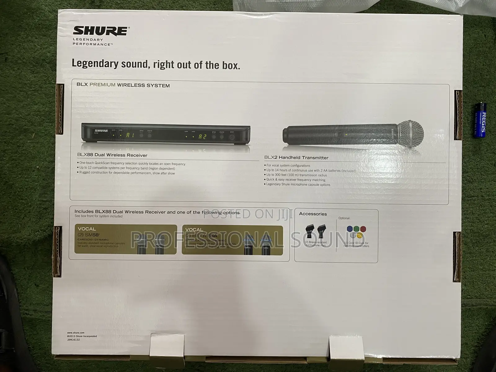 Shure BLX (2)Beta 58a