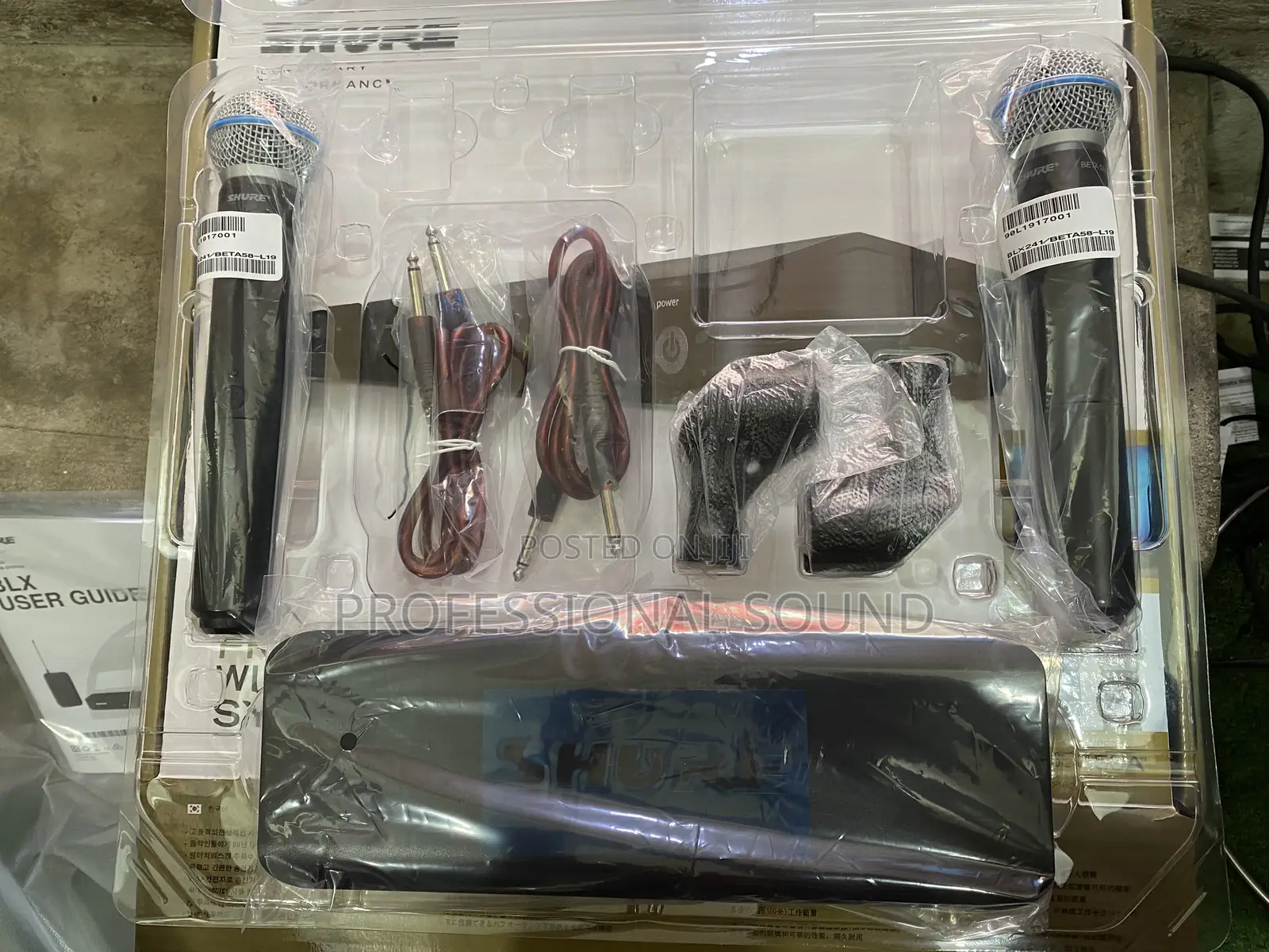 Shure BLX (2)Beta 58a
