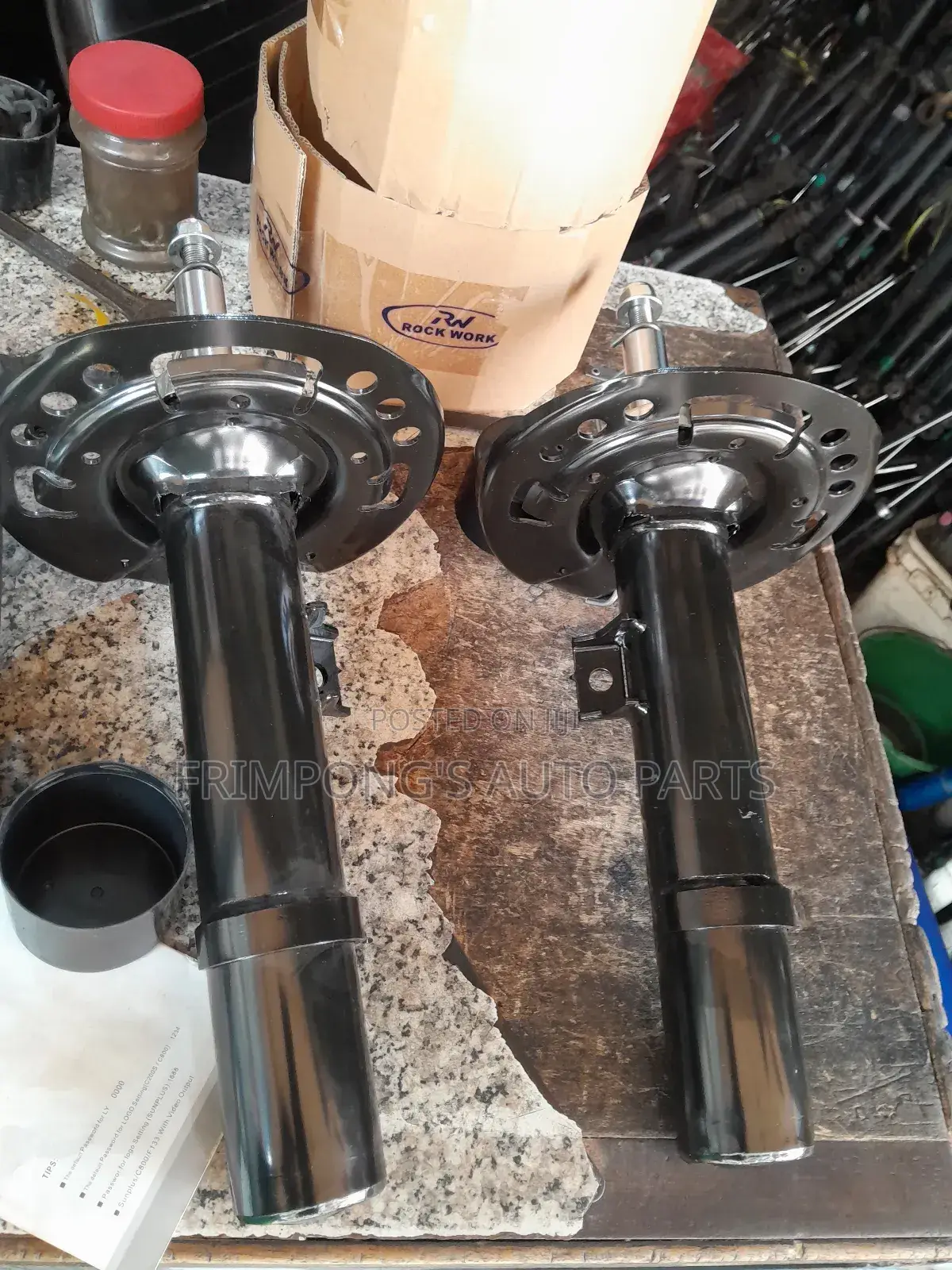 Honda Civic 2018 To 2020 Front Shocks Absorbers