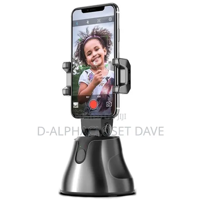 360° Smartphone Stand With AI Tracking