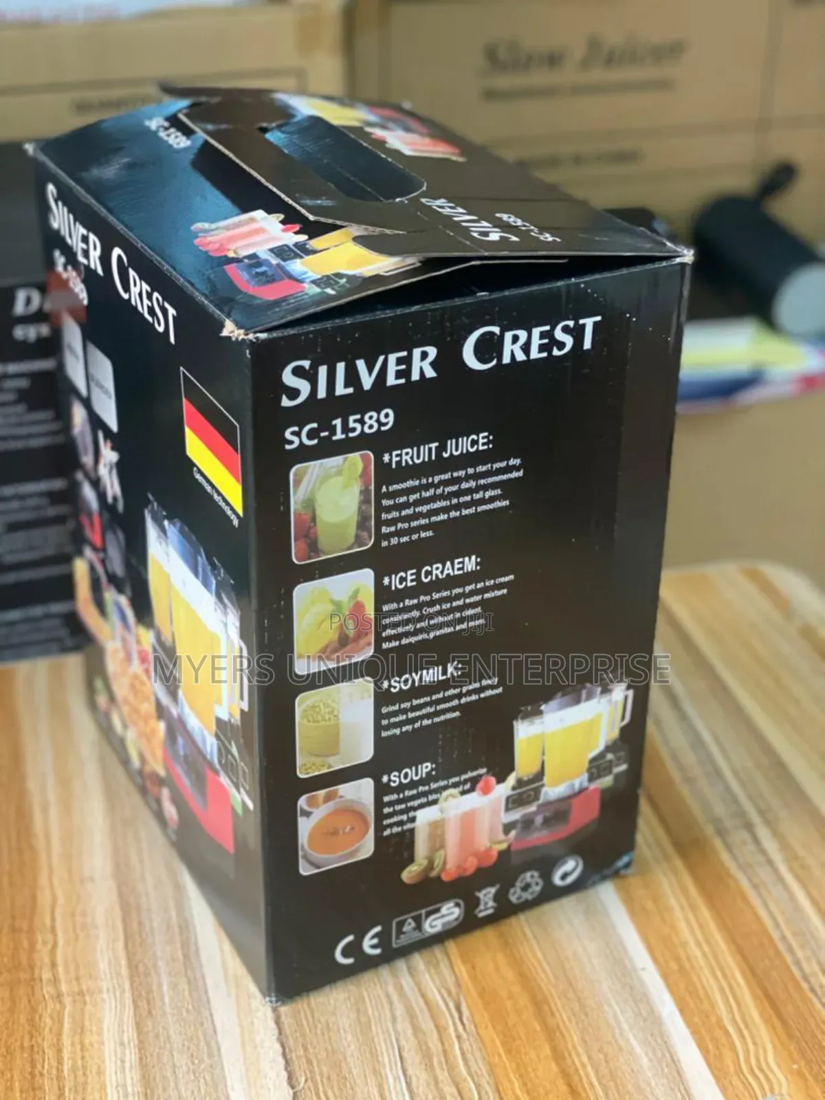 Multi-Functional Silver Crest Blender