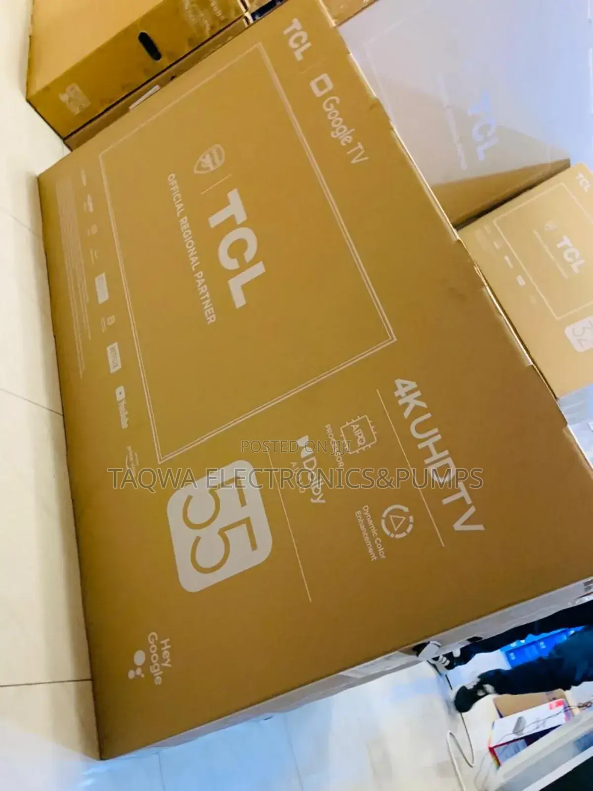 Escalating TCL Android 55"Inches Tv