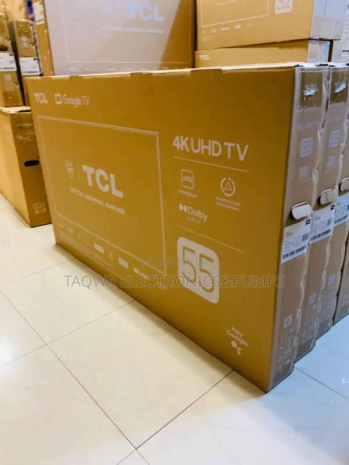 TCL 55" Inch Led Uhd Google Tv (55p635)