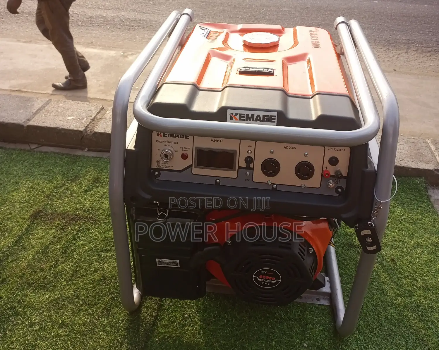 Perkins Slowly Generator 15kva 16500w 230v Remote Generator