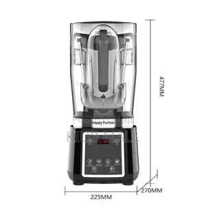 Soundproof Happy Partner Commercial Blender