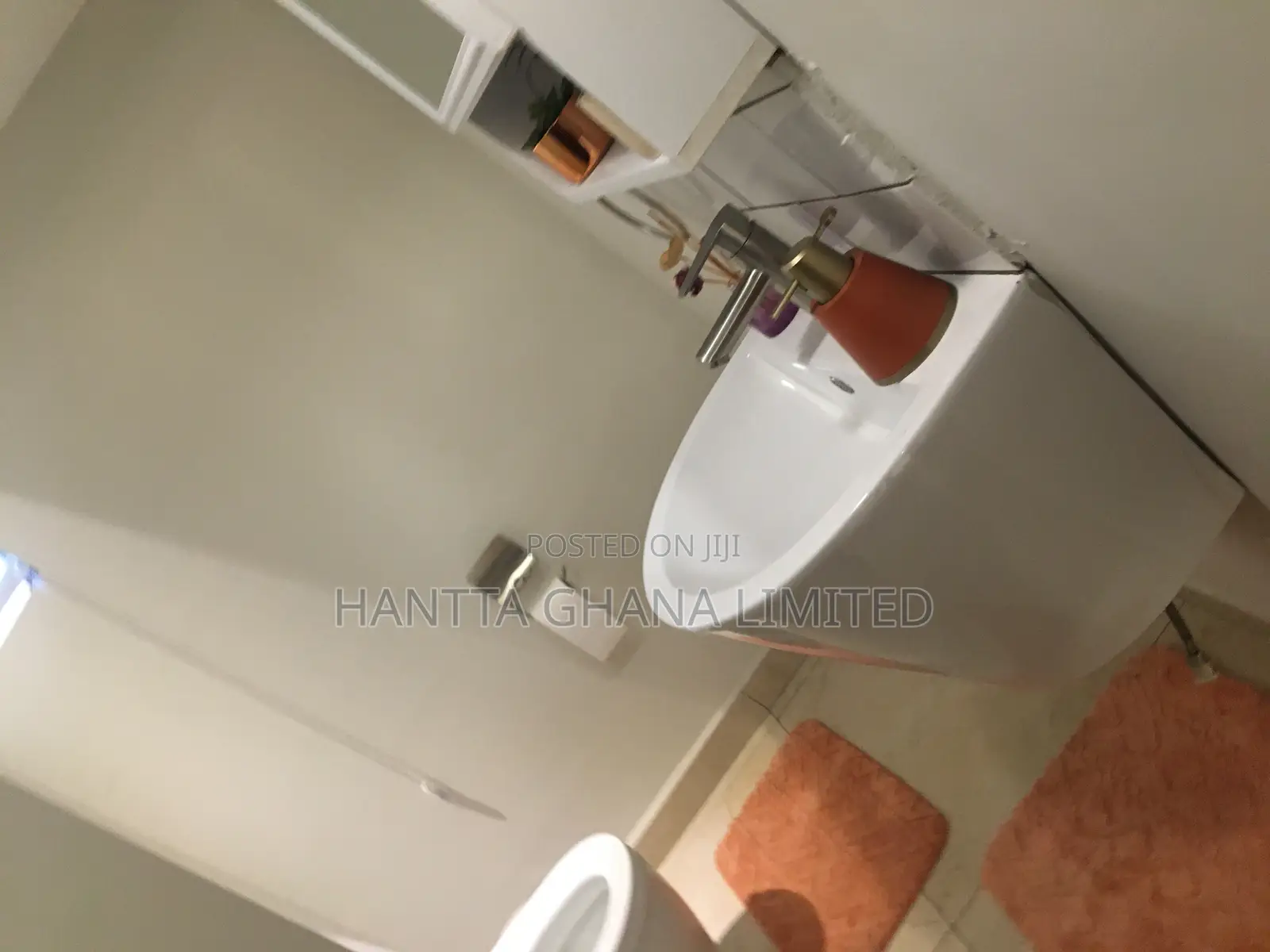 Furnished 4bdrm Townhouse / Terrace in Adenta, Barrier for rent
