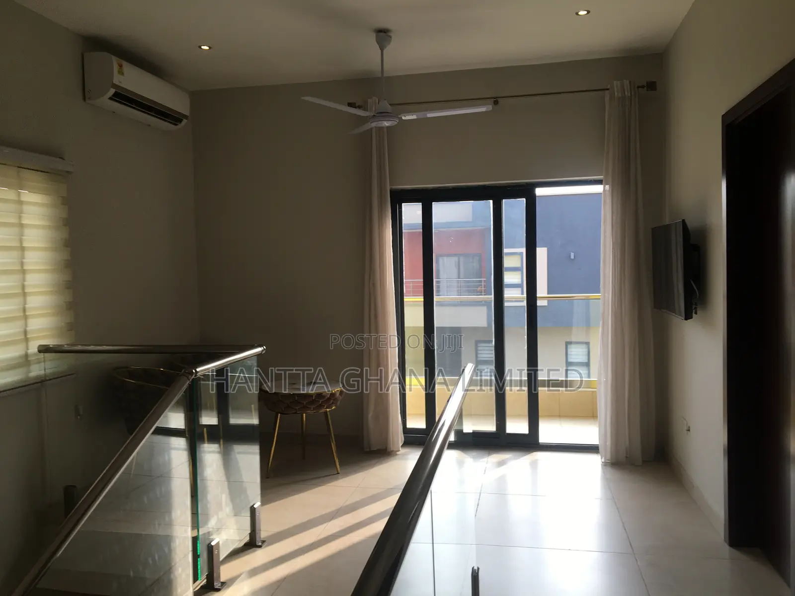 Furnished 4bdrm Townhouse / Terrace in Adenta, Barrier for rent